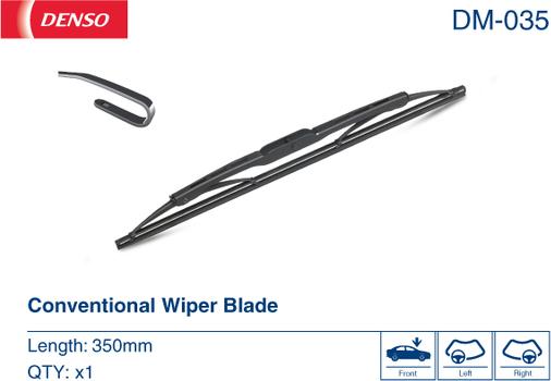 Denso DM-035 - Wiper Blade www.parts5.com