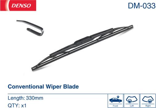 Denso DM-033 - Wiper Blade www.parts5.com