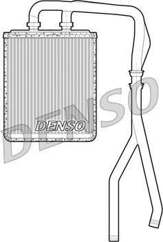 Denso DRR12010 - Heat Exchanger, interior heating www.parts5.com
