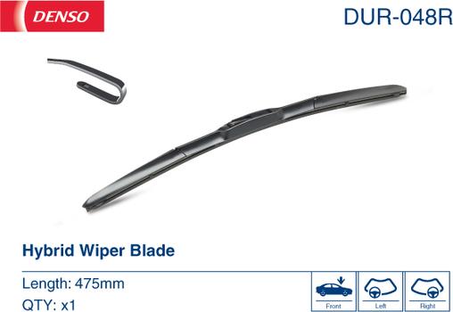 Denso DUR-048R - Wiper Blade www.parts5.com