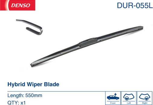 Denso DUR-055L - Wiper Blade www.parts5.com
