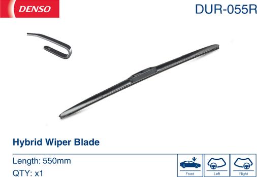 Denso DUR-055R - Wiper Blade www.parts5.com