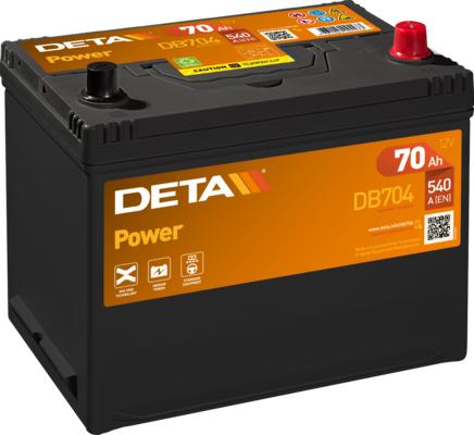 DETA DB704 - Starter Battery www.parts5.com