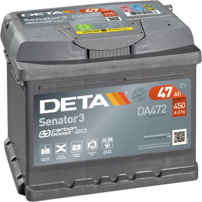 DETA DA472 - Starter Battery www.parts5.com