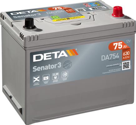 DETA DA754 - Starter Battery www.parts5.com