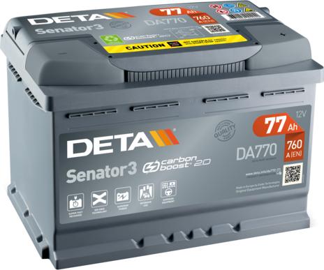 DETA DA770 - Starter Battery www.parts5.com