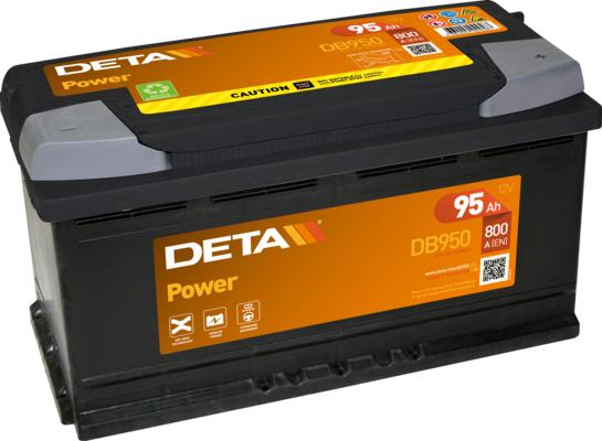 DETA DB950 - Startovací baterie www.parts5.com