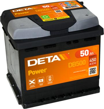 DETA DB500 - Starter Battery www.parts5.com