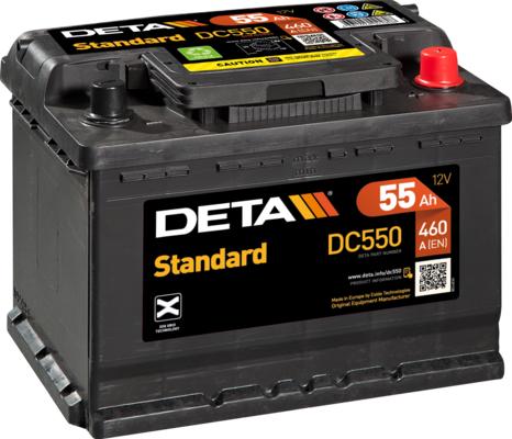 DETA DC550 - Starter Battery www.parts5.com