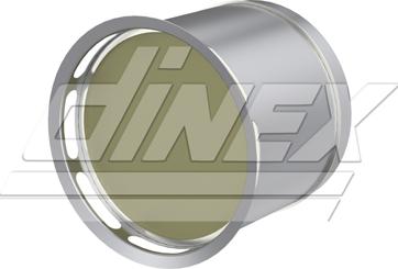 Dinex 2AI000 - Soot / Particulate Filter, exhaust system www.parts5.com