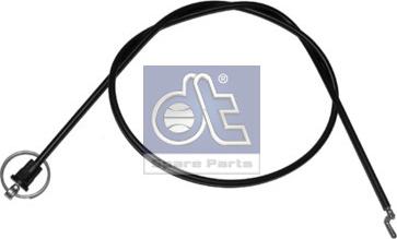 DT Spare Parts 1.22850 - Cable, stowage box flap opener www.parts5.com