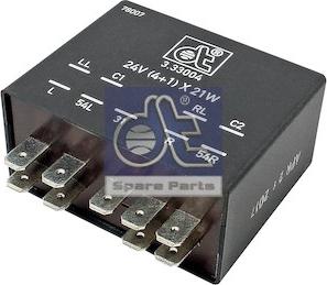 DT Spare Parts 3.33004 - Relé de intermitencia www.parts5.com