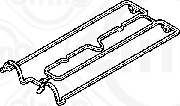 Elring 495.770 - Gasket, cylinder head cover www.parts5.com