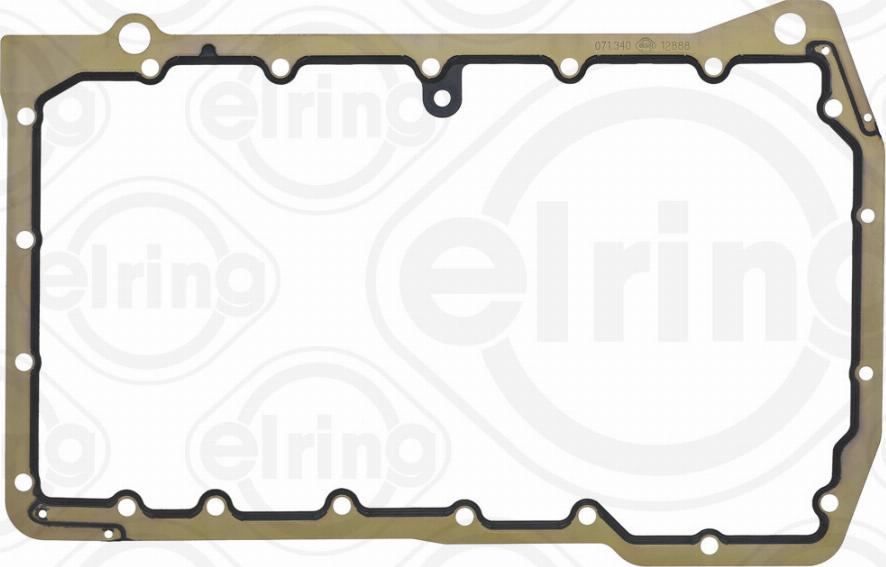 Elring 071.340 - Gasket, oil sump www.parts5.com