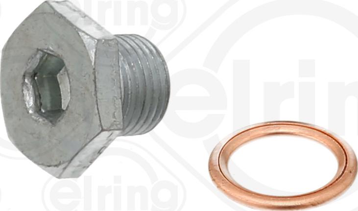 Elring 877.950 - Sealing Plug, oil sump www.parts5.com