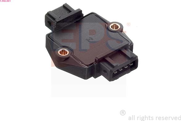 EPS 1.965.051 - Switch Unit, ignition system www.parts5.com