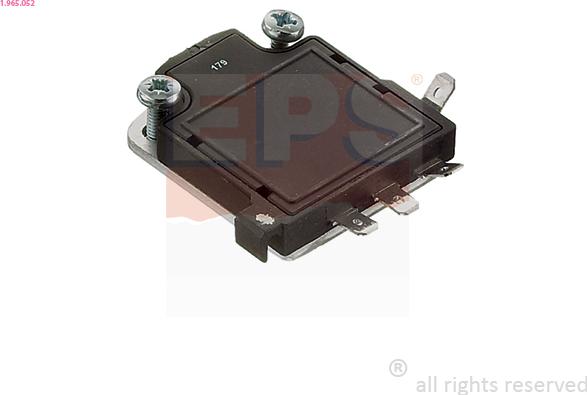 EPS 1.965.052 - Switch Unit, ignition system www.parts5.com