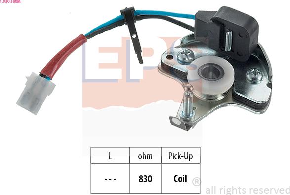 EPS 1.930.180M - Sensor, ignition pulse www.parts5.com