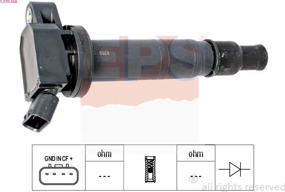 EPS 1.970.458 - Ignition Coil www.parts5.com