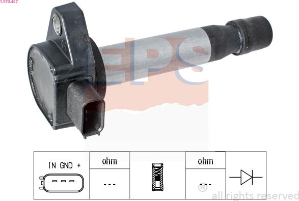 EPS 1.970.457 - Ignition Coil www.parts5.com