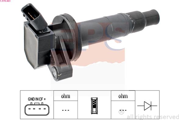 EPS 1.970.461 - Ignition Coil www.parts5.com