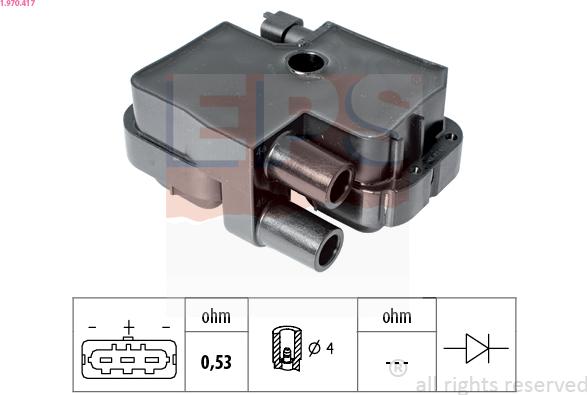 EPS 1.970.417 - Ignition Coil www.parts5.com