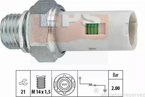 EPS 1.800.084 - Sender Unit, oil pressure www.parts5.com