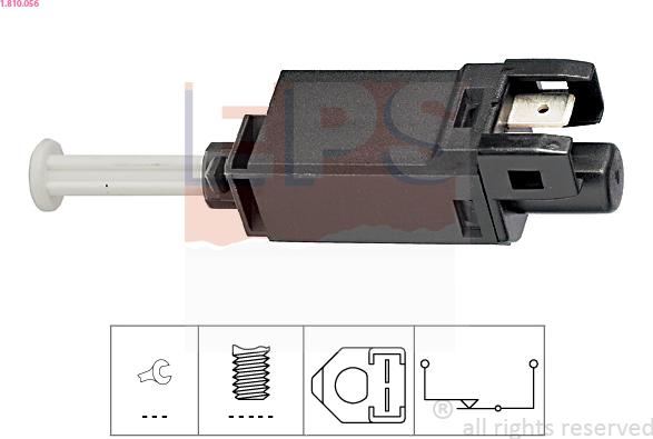 EPS 1.810.056 - Brake Light Switch www.parts5.com