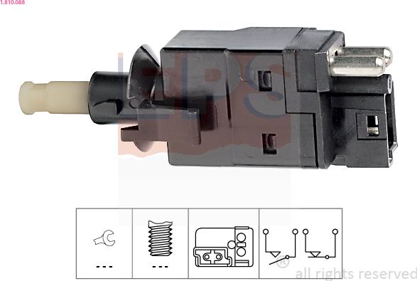 EPS 1.810.088 - Brake Light Switch www.parts5.com