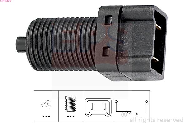 EPS 1.810.075 - Brake Light Switch www.parts5.com