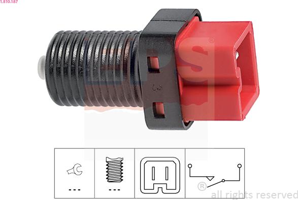 EPS 1.810.187 - Brake Light Switch www.parts5.com