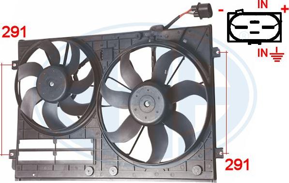 ERA 352035 - Fan, radiator www.parts5.com