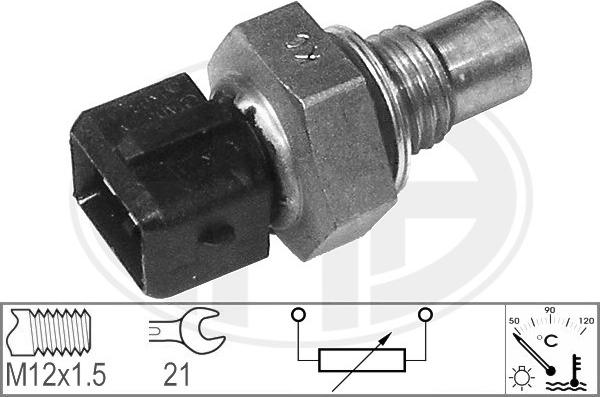 ERA 330651 - Sensor, temperatura del refrigerante www.parts5.com
