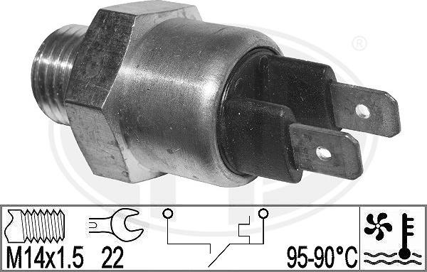 ERA 331019 - Przełącznik termiczny, wentylator chłodnicy www.parts5.com