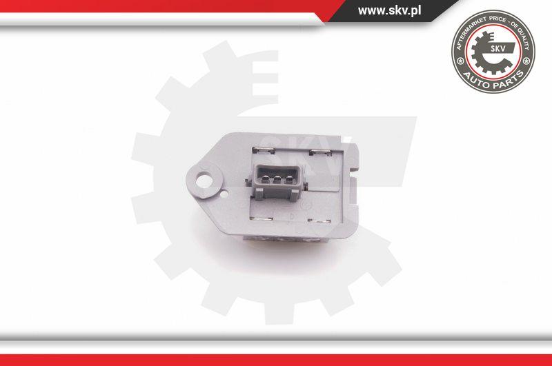 Esen SKV 94SKV013 - Resistor, interior blower www.parts5.com