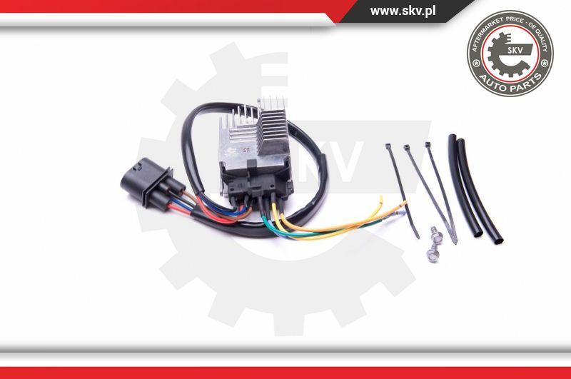 Esen SKV 94SKV800 - Дополнительный резистор, вентилятор кондиционера www.parts5.com