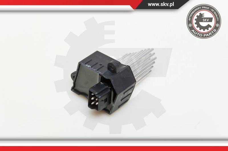 Esen SKV 95SKV001 - Resistor, interior blower www.parts5.com