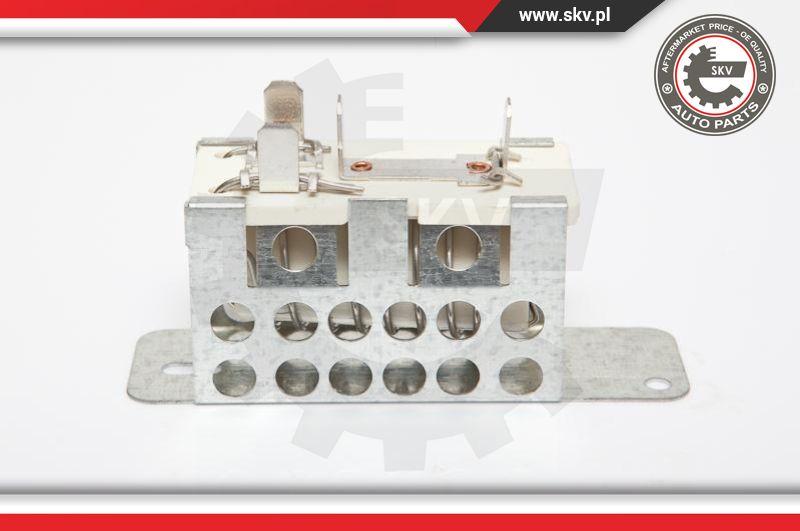 Esen SKV 95SKV019 - Resistor, interior blower www.parts5.com