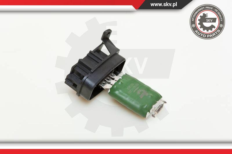 Esen SKV 95SKV010 - Resistor, interior blower www.parts5.com