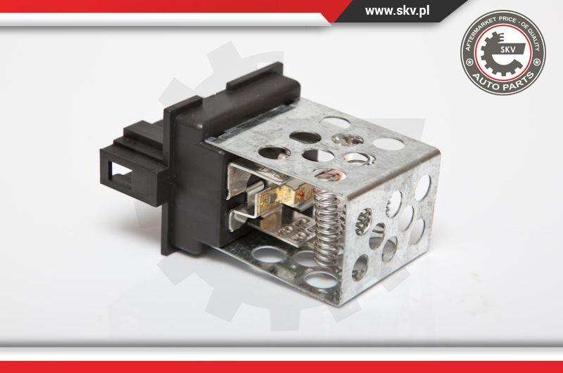 Esen SKV 95SKV070 - Resistor, interior blower www.parts5.com