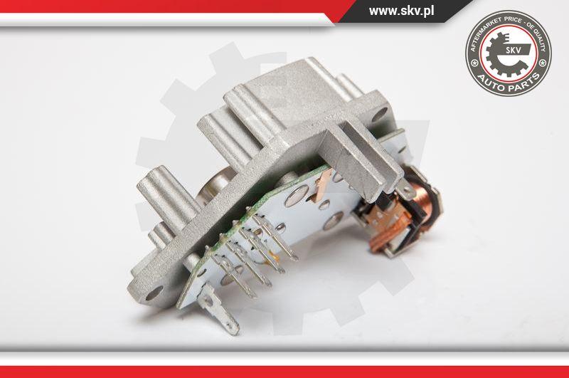 Esen SKV 95SKV071 - Resistor, interior blower www.parts5.com
