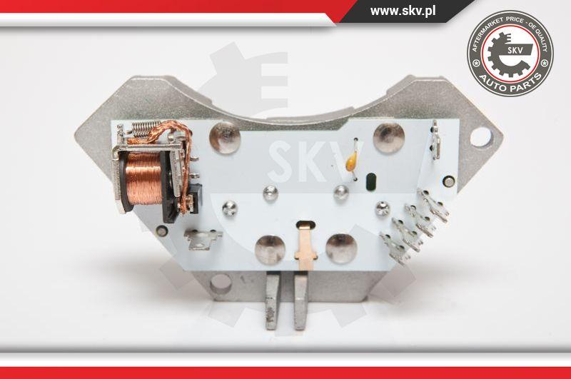 Esen SKV 95SKV071 - Resistor, interior blower www.parts5.com
