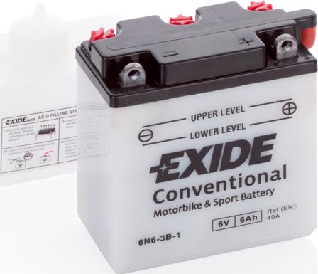 Exide 6N6-3B-1 - Starter Battery www.parts5.com