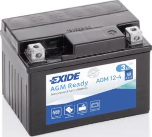 Exide AGM12-4 - Starter Battery www.parts5.com