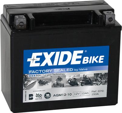 Exide AGM12-10 - Starter Battery www.parts5.com