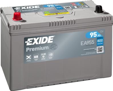 Exide EA955 - Starter Battery www.parts5.com