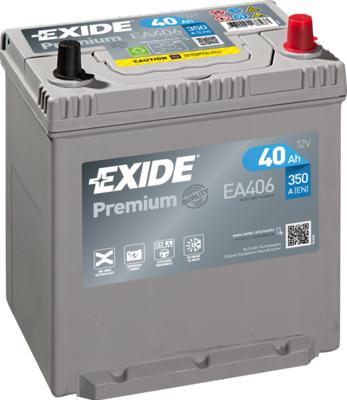 Exide EA406 - Starter Battery www.parts5.com
