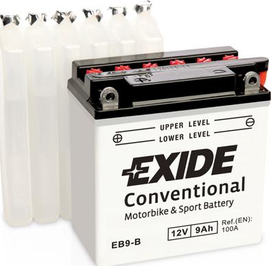 Exide EB9-B - Starter Battery www.parts5.com