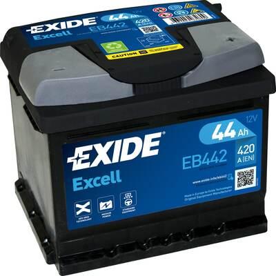 Exide EB442 - Стартерная аккумуляторная батарея, АКБ www.parts5.com