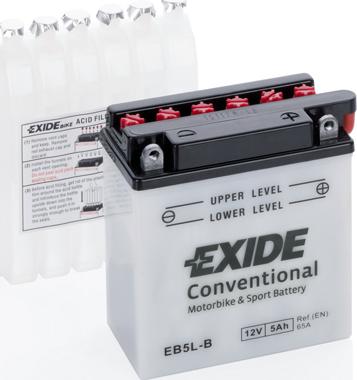 Exide EB5L-B - Starter Battery www.parts5.com